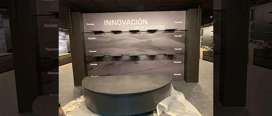 Decoración interior Exposición para Fecsa