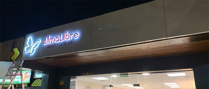 corpóreos retroiluminados