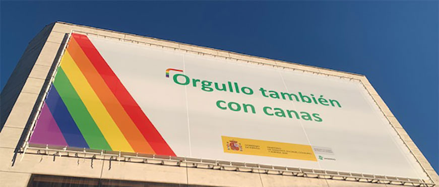 Lona impresa gigante