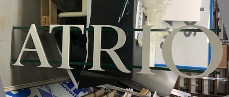Corpóreas de PVC lijadas y pintadas
